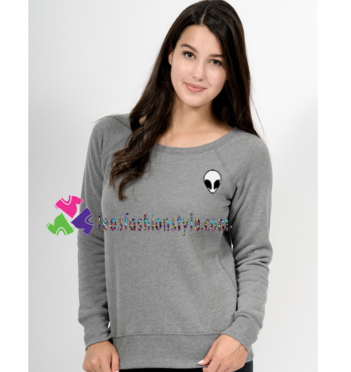 Alien Crop Sweatshirt Gift sweater adult unisex cool tee shirts
