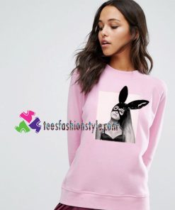 Ariana Grande's Dangerous Tour Light Pink Sweatshirt Gift sweater adult unisex cool tee shirts