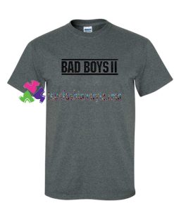 Bad Boys 2 Logo T Shirt gift tees unisex adult cool tee shirts