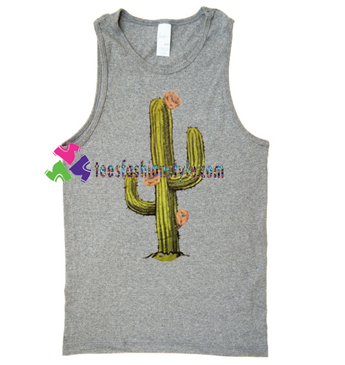 Cactus Tank Top gift tanktop shirt unisex custom clothing Size S-3XL