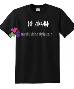 Def Leppard T Shirt gift tees unisex adult cool tee shirts
