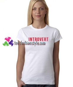 Introvert T Shirt gift tees unisex adult cool tee shirts