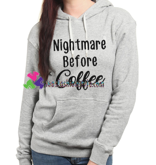 Nightmare Before Coffee NBC Funny Hoodie gift cool tee shirts cool tee shirts for guys