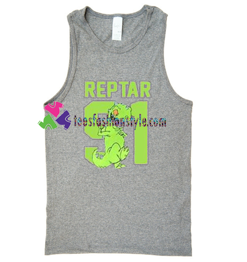 Reptar 91 Dinosaurus Tank Top gift tanktop shirt unisex custom clothing Size S-3XL