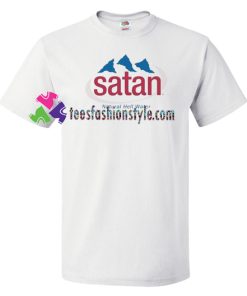 Satan Natural Hell Water T Shirt gift tees unisex adult cool tee shirts