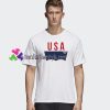 USA T Shirt gift tees unisex adult cool tee shirts
