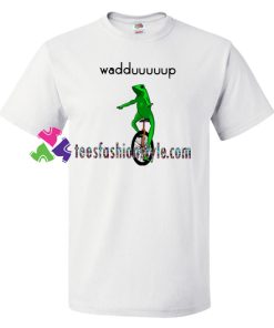 Wadduuuuup T Shirt gift tees unisex adult cool tee shirts