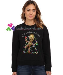 Baby Groot dance I am Christmas Groot Sweatshirt Gift sweater adult unisex cool tee shirts
