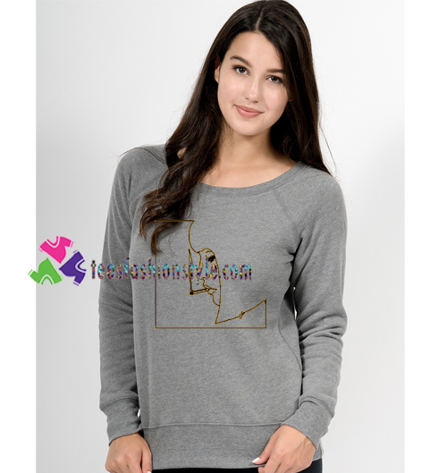 Girl Smoking Sweatshirt Gift sweater adult unisex cool tee shirts