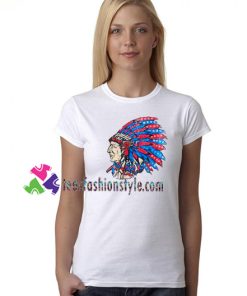 Indian Chief T Shirt gift tees unisex adult cool tee shirts