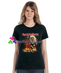 Iron Maiden The Number Of The Beast T Shirt gift tees unisex adult cool tee shirts