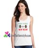 Merry Fitmas and A Happy New Rear Tanktop Christmas Tanktop gift tanktop shirt unisex custom clothing Size S-3XL