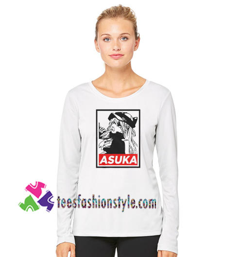 Neon Genesis Evangelion, Asuka Langely, Anime Sweatshirt Gift sweater adult unisex cool tee shirts