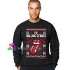 Rolling Stones Christmas Sweatshirt Christmas Sweatshirt Rolling Stones Sweatshirt Gift sweater adult unisex cool tee shirts