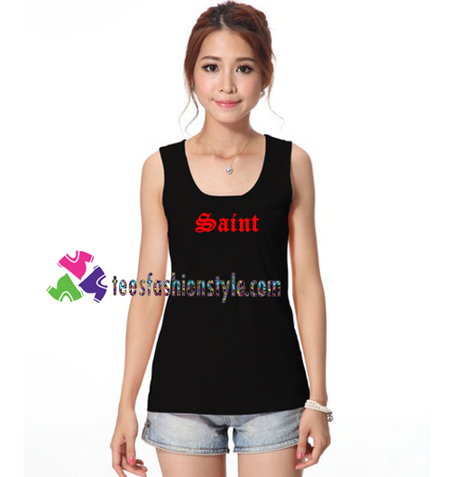 Saint Tank Top gift tanktop shirt unisex custom clothing Size S-3XL