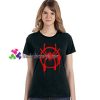 Spider Man Into The Spider Verse Shirt Spray paint logo T Shirt gift tees unisex adult cool tee shirts