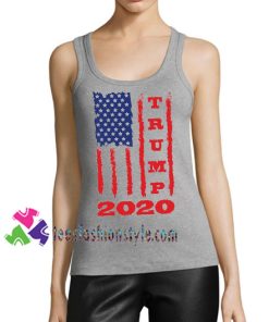 Trump 2020 Tanktops USA Flag gift tanktop shirt unisex custom clothing Size S-3XL