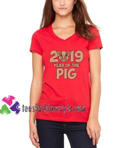 Chinese Year Of The Pig 2019 T shirt gift tees unisex adult cool tee shirts
