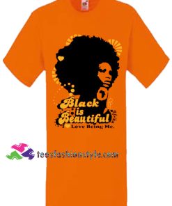 Black is Beautiful Orange, Women, Unisex