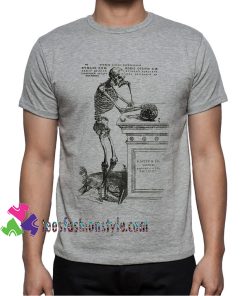 Skeleton Tshirt, Skull, Graphic, Tee for Men