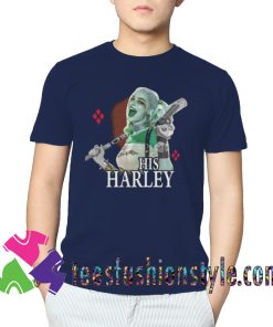 His Harley Quinn T shirt For Unisex