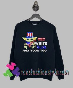 Baby Yoda Too American Sweatshirts