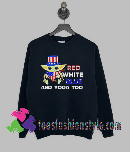 Baby Yoda Too American Sweatshirts