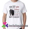 Templar Knight I Am Son Of God I was Born In September T shirt For Unisex