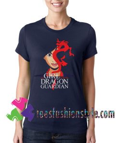 The Girl With The Dragon Guardian Mulan And Mushu Tattoo T shirt For Unisex