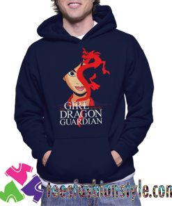 The Girl With The Dragon Guardian Mulan And Mushu Tattoo Hoodie