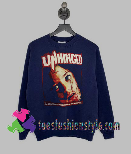 Unhinged Movie Horror Sweatshirts By Teesfashionstyle.com