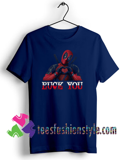 Deadpool Love You Comedy T shirt For Unisex By Teesfashionstyle.com