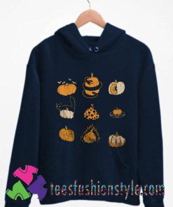 Pumpkins Halloween Vintage Hoodie