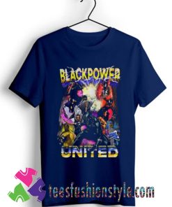 Black Panther Black Power United T shirt For Unisex