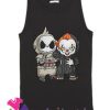 Cute Jack Skellington And Pennywise Tank Top