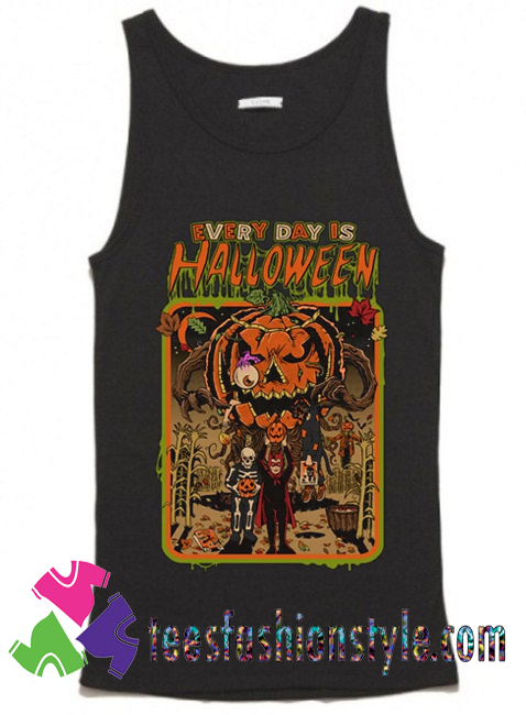 EVERY DAY IS HALLOWEEN - Tank Top By Teesfashionstyle.com