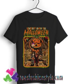 EVERY DAY IS HALLOWEEN T shirt For Unisex By Teesfashionstyle.com