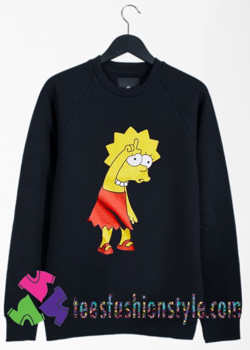 Lisa Simpson Bart Simpson Sitcom Movie Sweatshirts