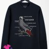 Parrot Anatomy Ladies Sweatshirts By Teesfashionstyle.com
