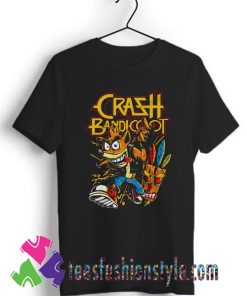 Thrash Bandicoot Metal Artwork T shirt For Unisex