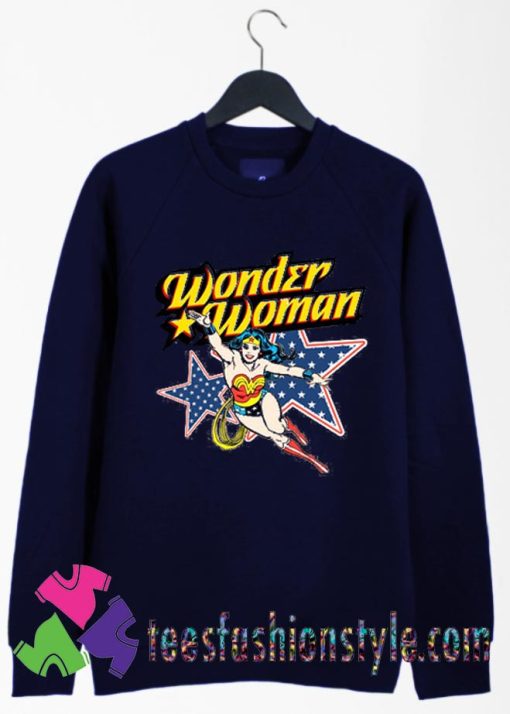 Wonder Woman Action Crewneck Sweatshirts By Teesfashionstyle.com