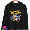 Wonder Woman Action Crewneck Unisex Hoodie By Teesfashionstyle.com