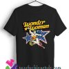 Wonder Woman Action Crewneck T shirt For Unisex