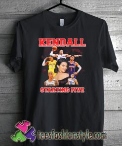 90s Vintage Kendall Starting Five T Shirt