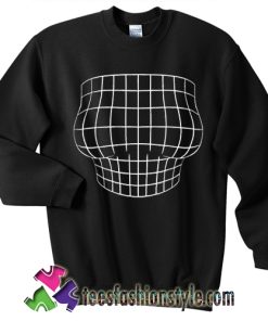 Big Boobs Funny Optical Illusion Sweatshirt