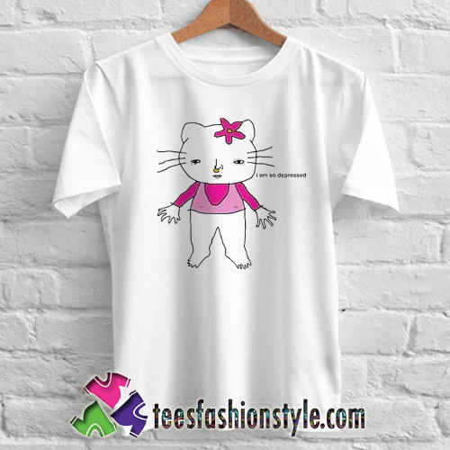 Hello Kitty I'm so Depressed T Shirt